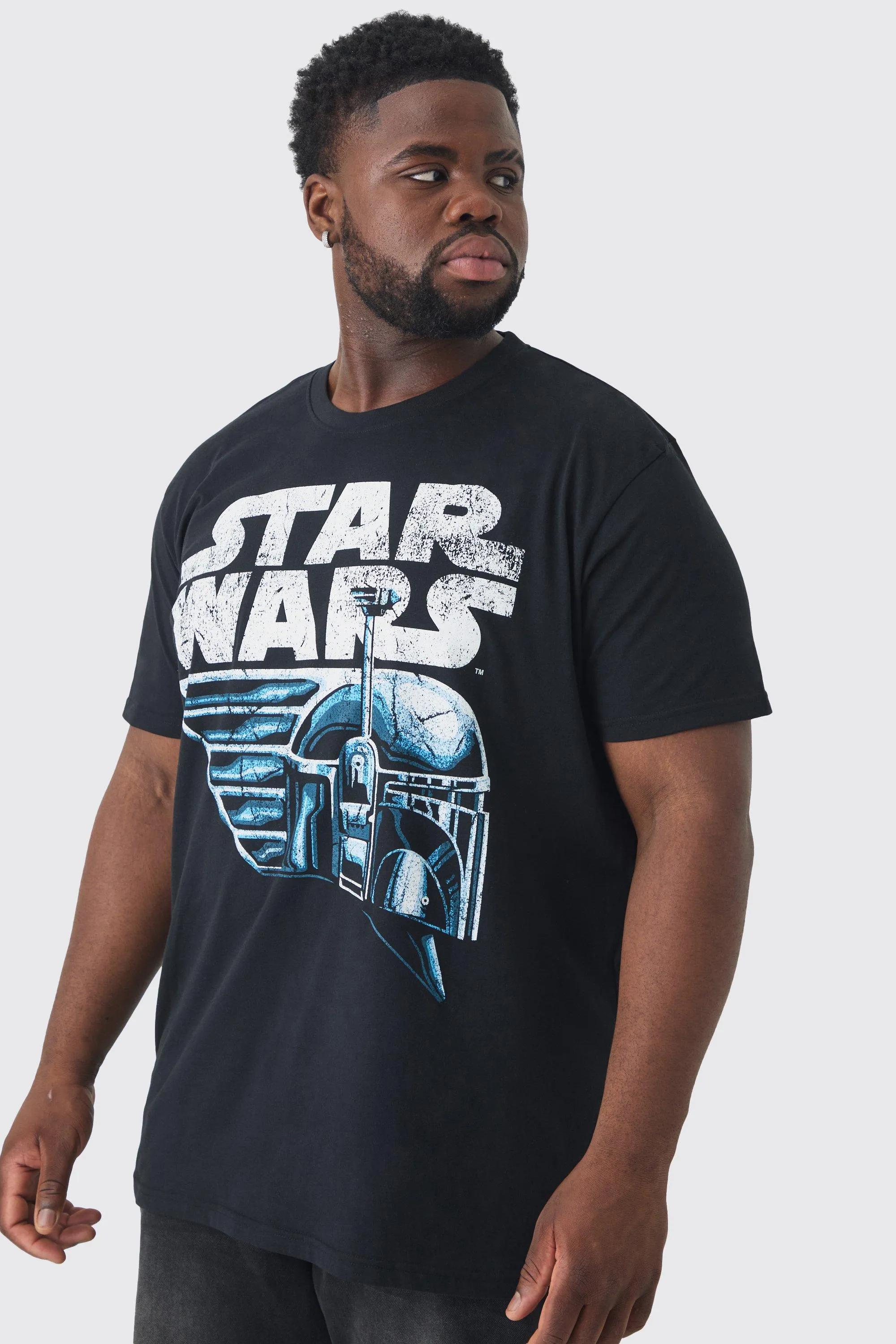 Plus Star Wars License Graphic T-Shirt