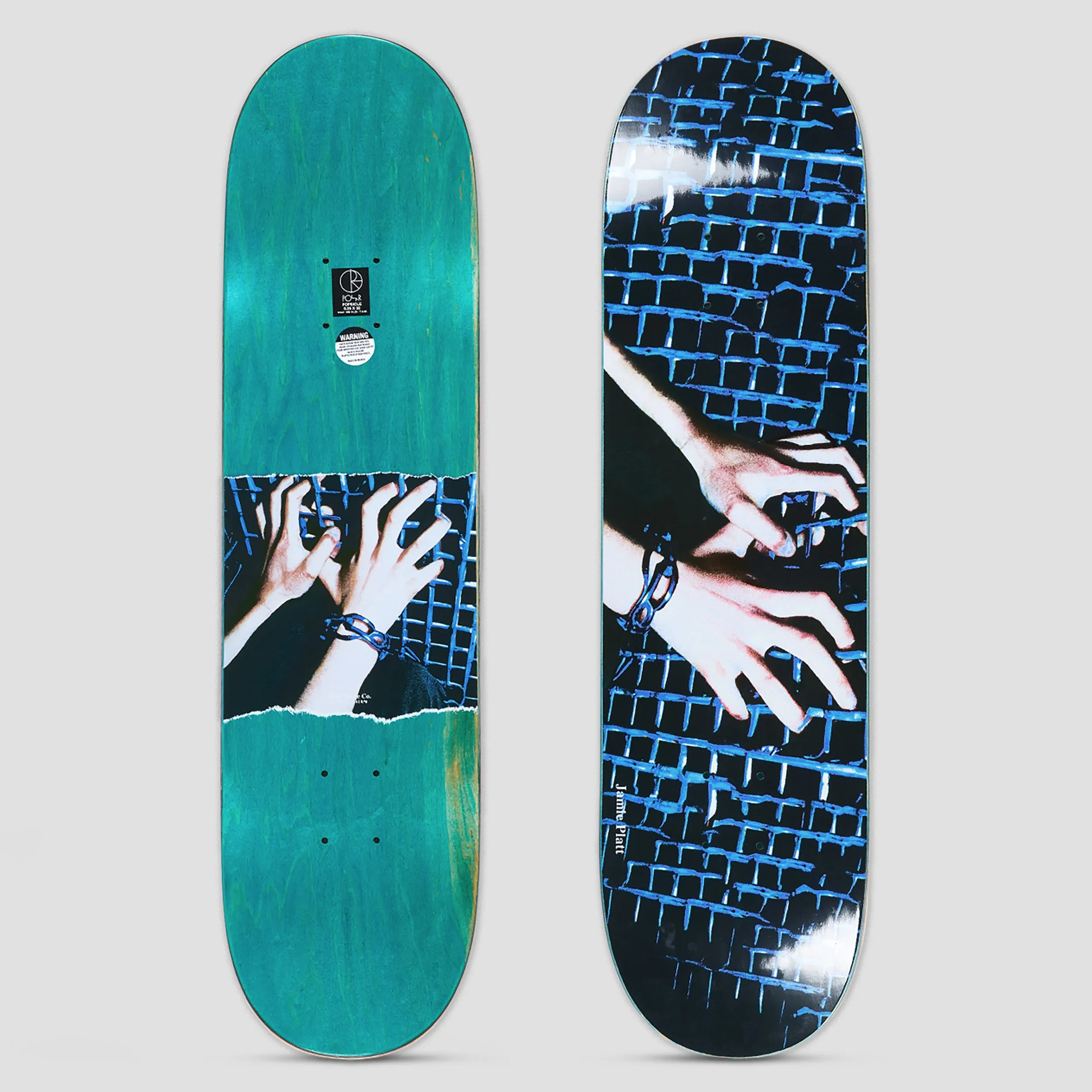 Polar 8.0 Jamie Platt Caged Skateboard Deck