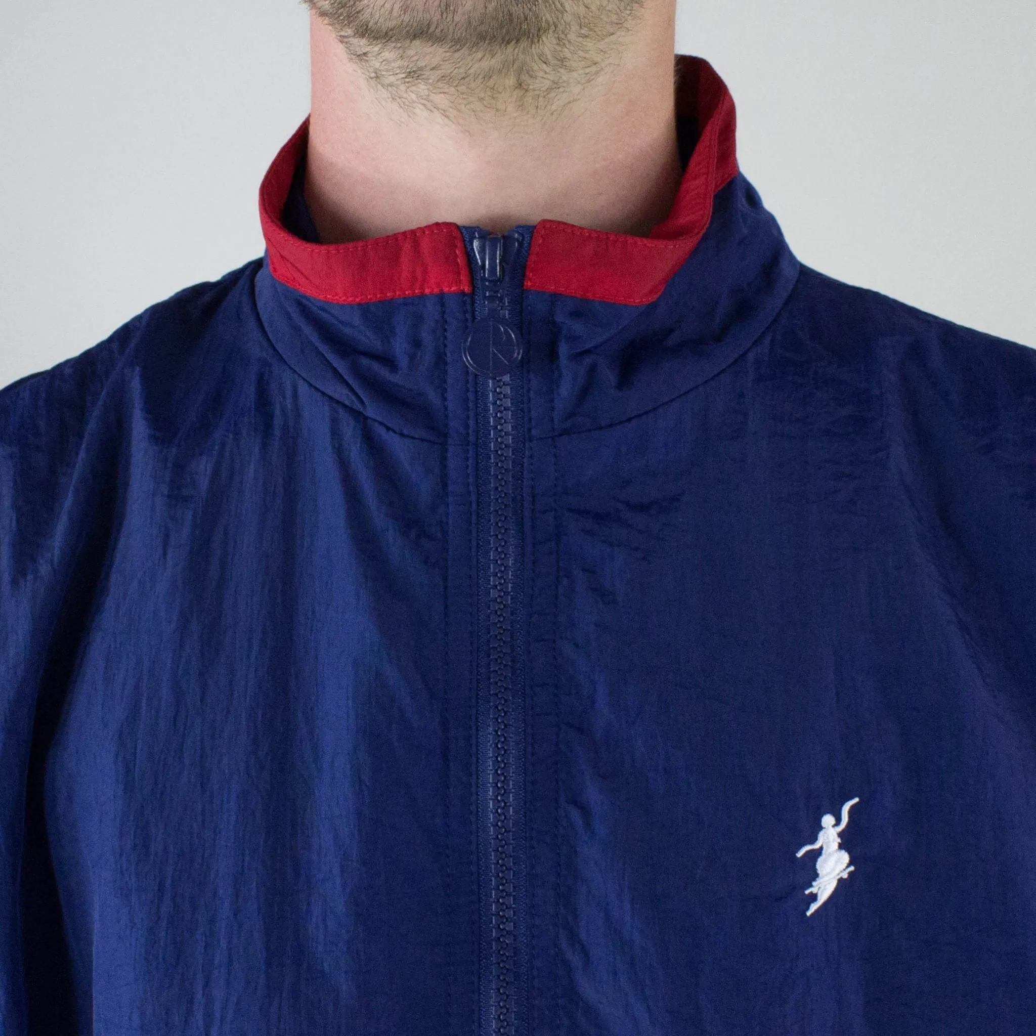 Polar Skate Co. Track Jacket - Blue / Red exclusive at Remix