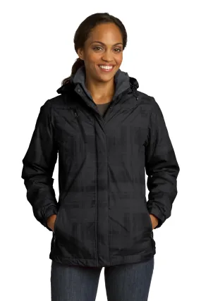 Port Authority L320    Ladies Brushstroke Print Insulated Jacket SKU: L320