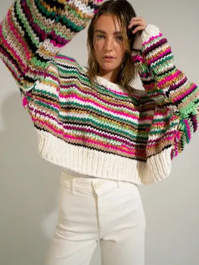 PRE-SALE- GOGO Chunky Cotton No Waste Pullover