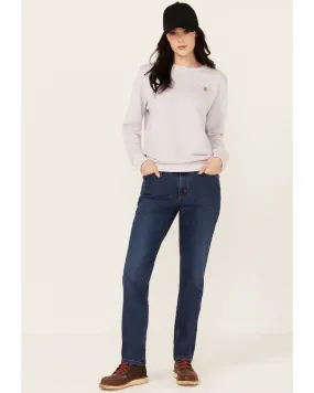 Product Name:  Carhartt Women's Rugged Flex® Relaxed Fit Stretch Denim Jeans