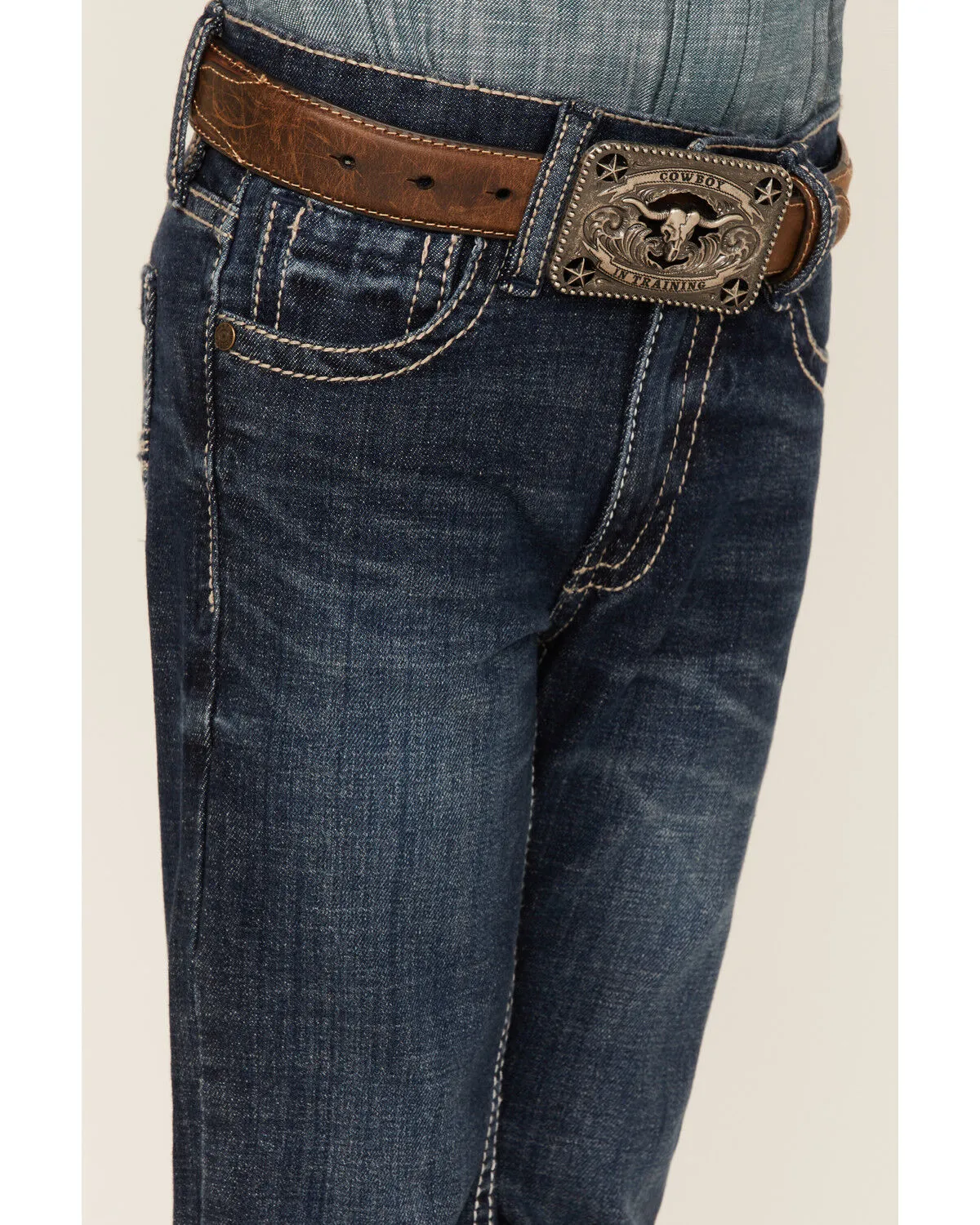 Product Name:  Cody James Boys' Maverick Dark Wash Stretch Straight Jeans