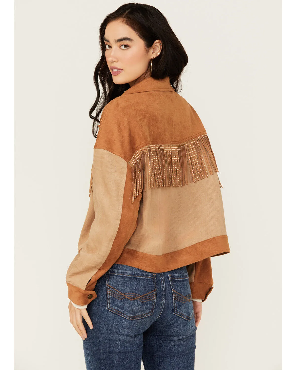 Product Name:  Miss Me Women's Western Embroidered Fringe Jacket