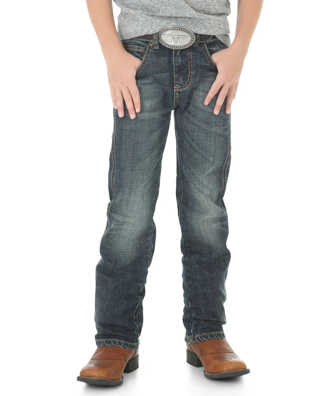 Product Name:  Wrangler Retro Boys' 1-7 Low Slim Straight Jeans