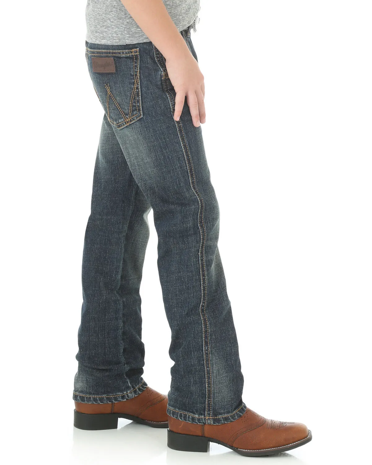 Product Name:  Wrangler Retro Boys' 1-7 Low Slim Straight Jeans