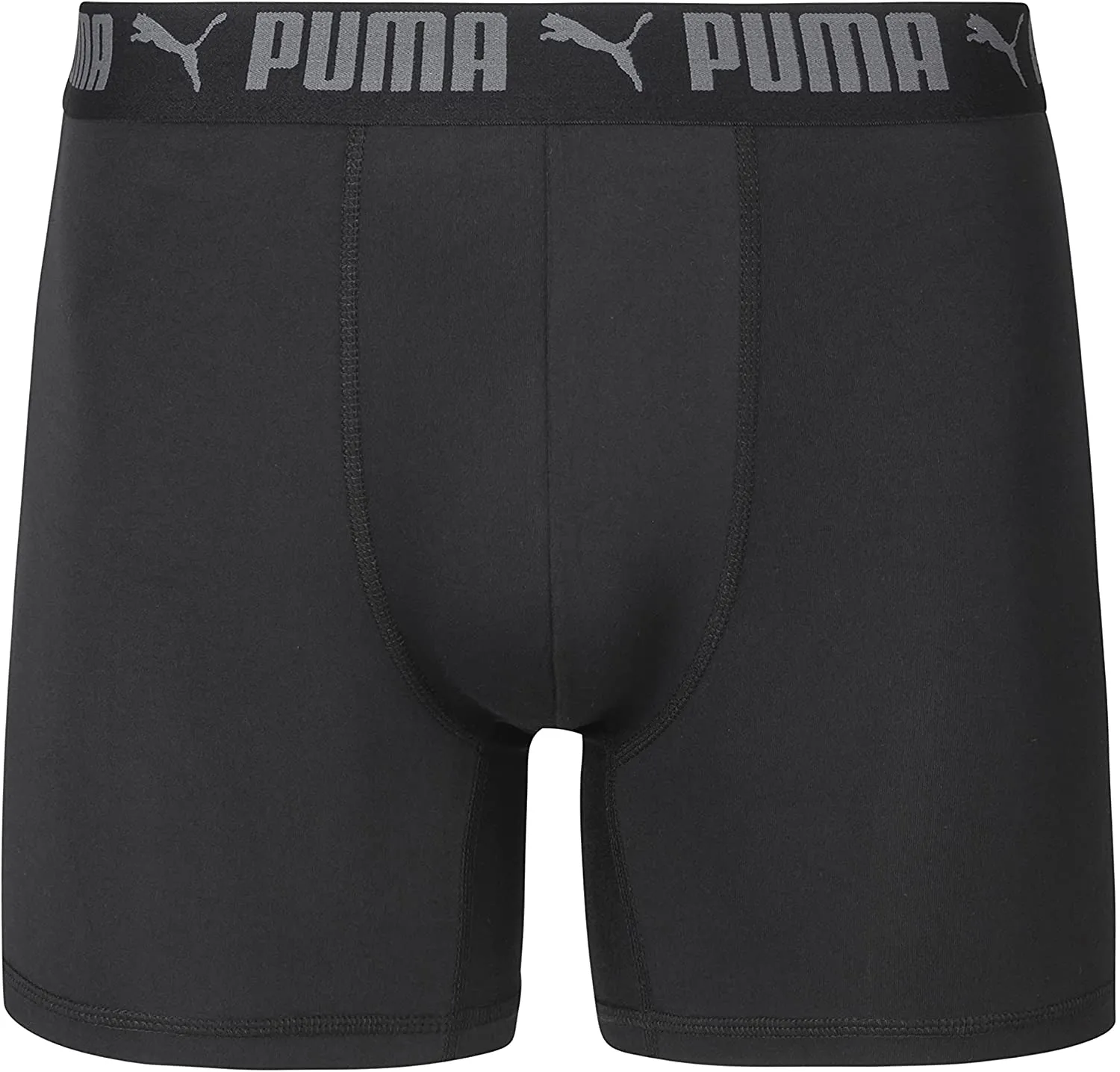 PUMA Men's 4-Pack Performance Boxer Briefs