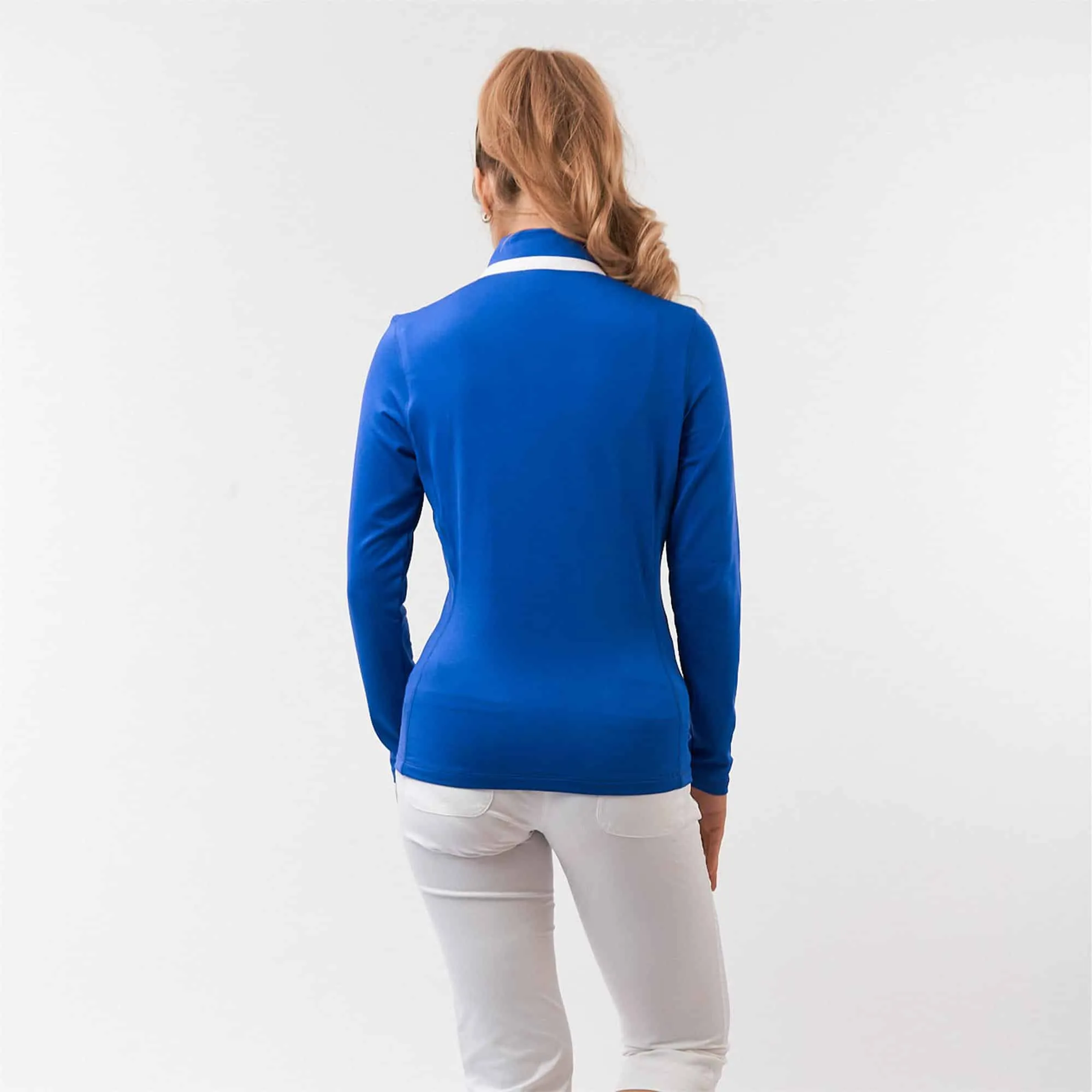 Pure Golf Mist Ladies Golf Jacket Royal Blue