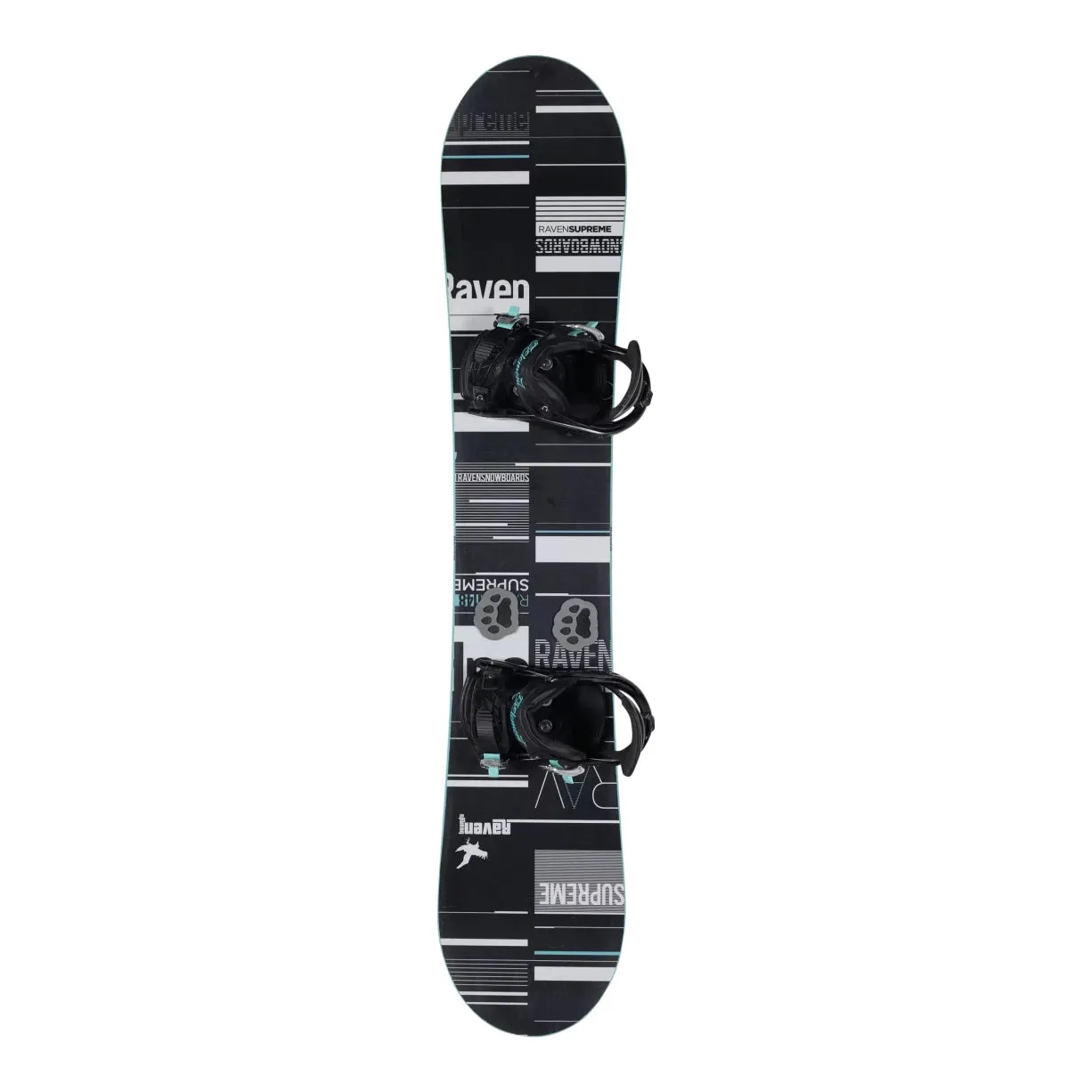 Raven Snowboards Supreme Snowboard w/ 5th Element Bindings