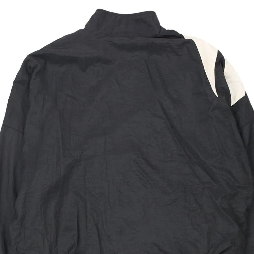 Reebok Jacket - Large Black Polyester Blend