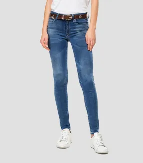 Replay Womens Hyperflex Bio New Luz WH689.661.A06.009 Skinny High Waist Jeans