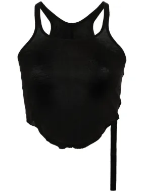 Rick Owens Drkshdw    Rick Owens Drkshdw Cropped Sleeveless Top