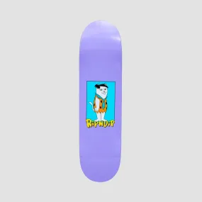 Ripndip Bedrock Skateboard Deck Purple - 8.25"