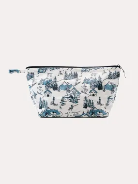     ROLLER RABBIT  Ski Toile Makeup Bag    