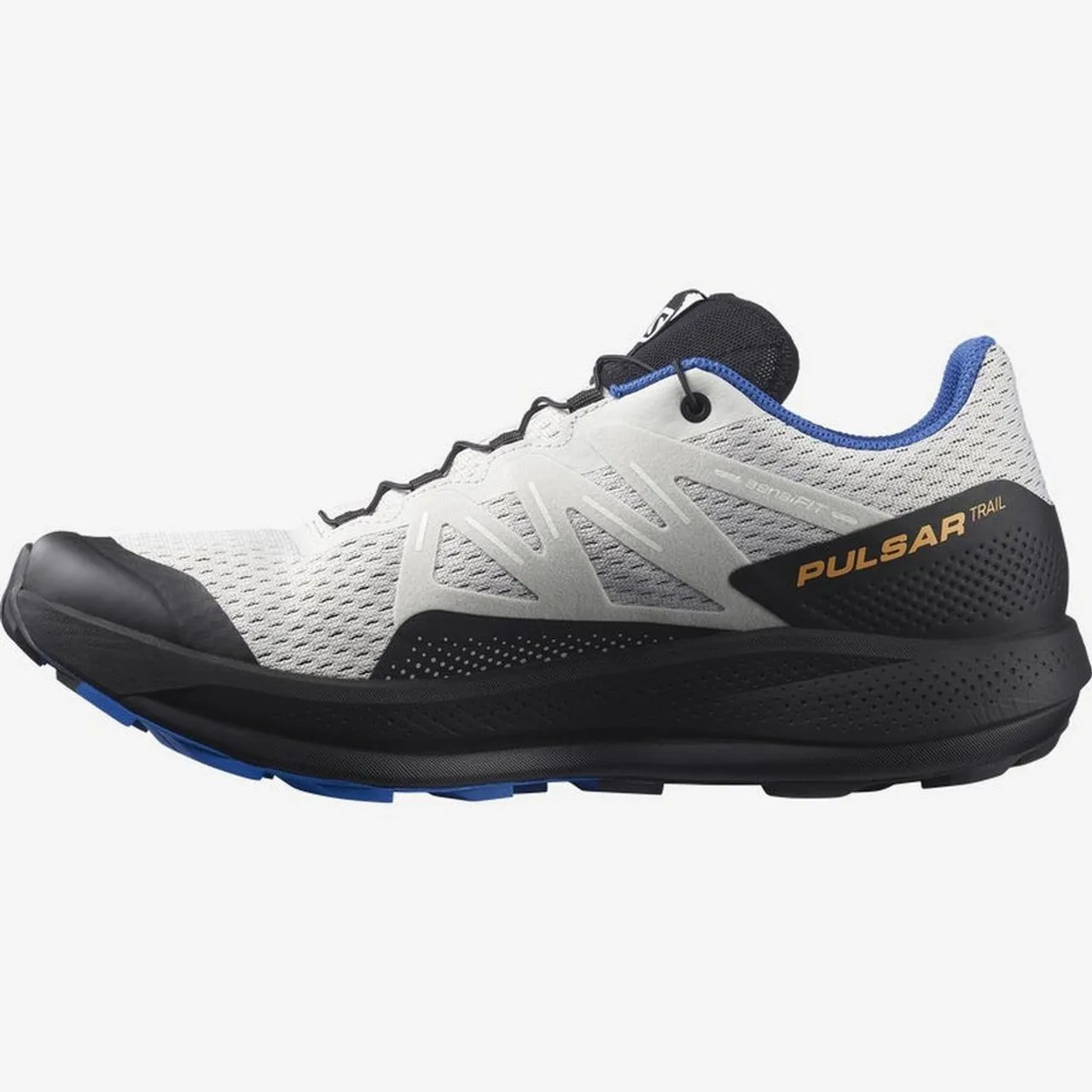 Salomon Men's Pulsar Trail - Lunar Rock / Black / Dazzling Blue