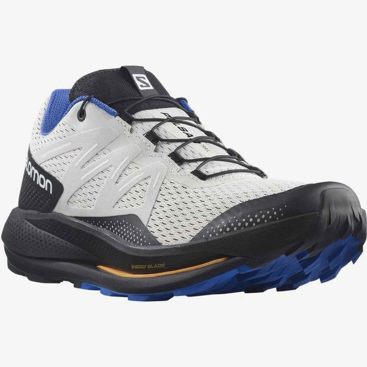 Salomon Men's Pulsar Trail - Lunar Rock / Black / Dazzling Blue