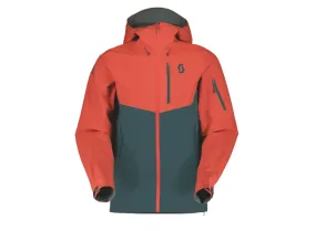 Scott Jacket M's Explorair 3L Magma Red/Aruba Green