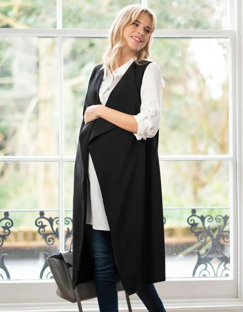 Shirley | Premium Sleeveless Maternity Jacket