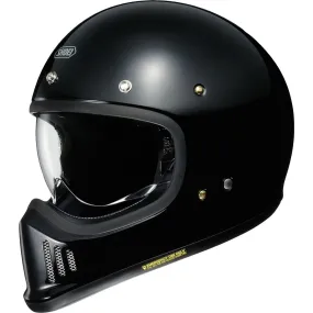 Shoei Ex-Zero Plain Helmet - Black