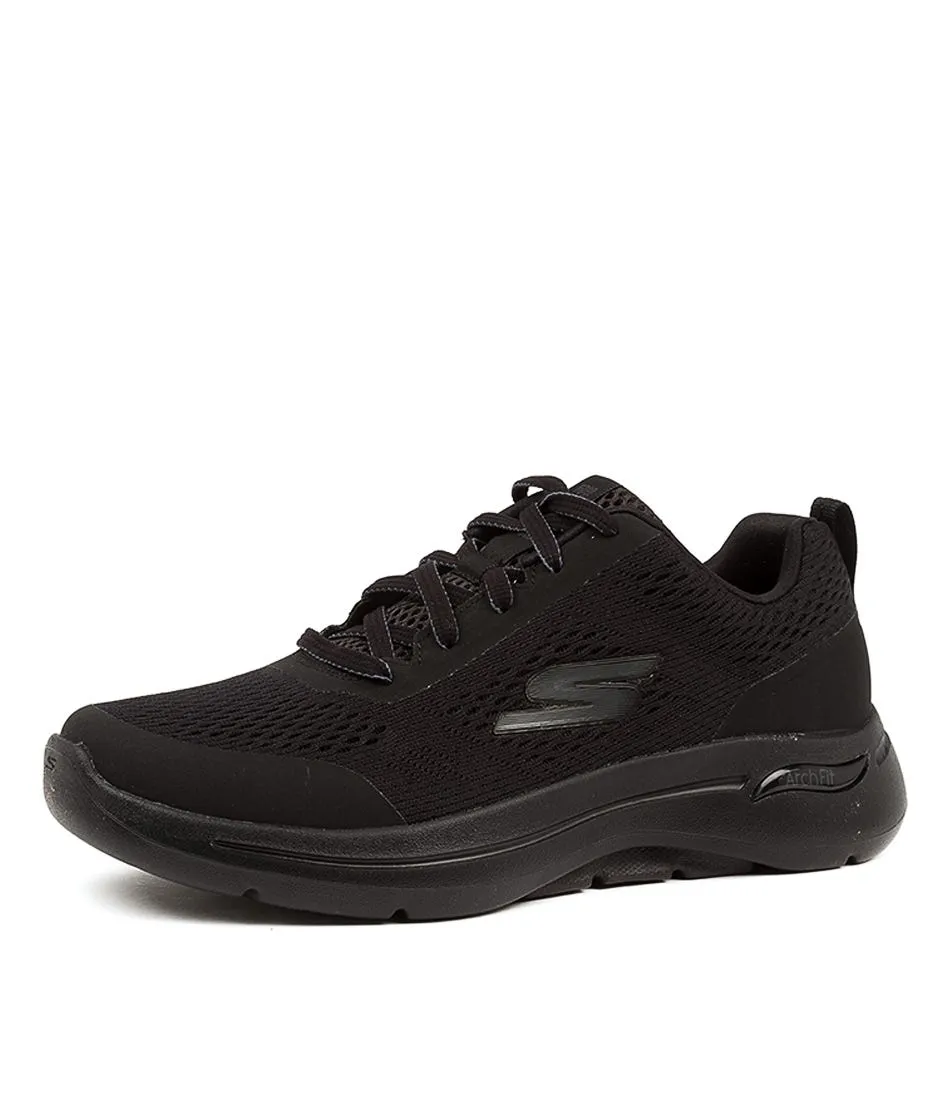 SKECHERS Go Walk Arch Fit Black Black Sneakers