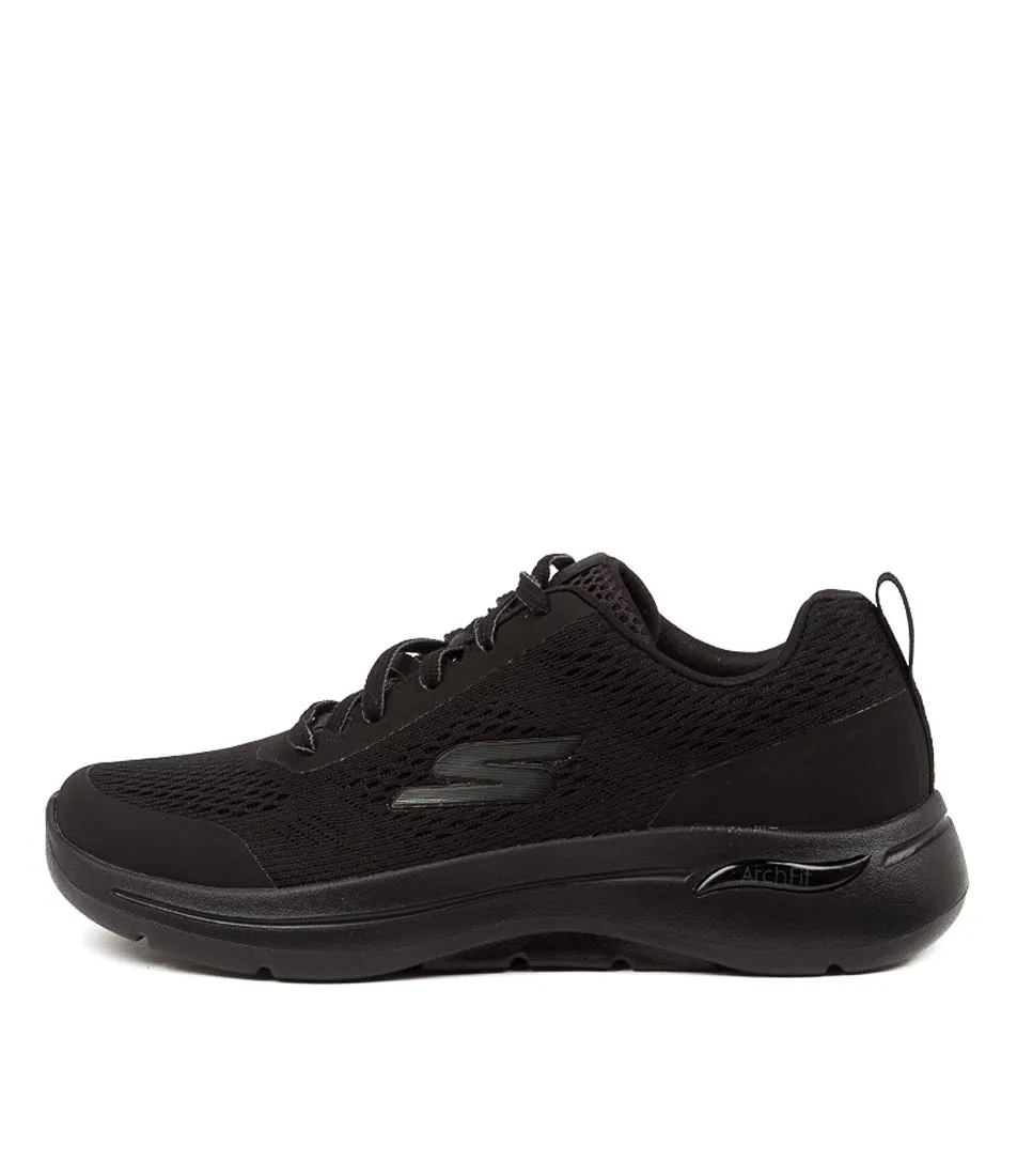 SKECHERS Go Walk Arch Fit Black Black Sneakers