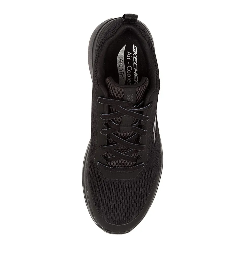 SKECHERS Go Walk Arch Fit Black Black Sneakers