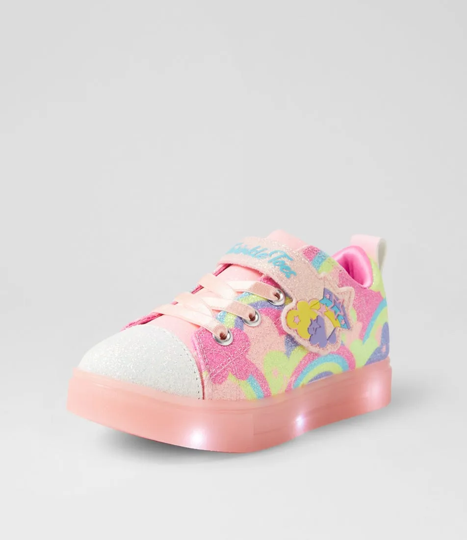 SKECHERS Twinkle Sparks Ice 2 Tot Coral Multi Sneakers