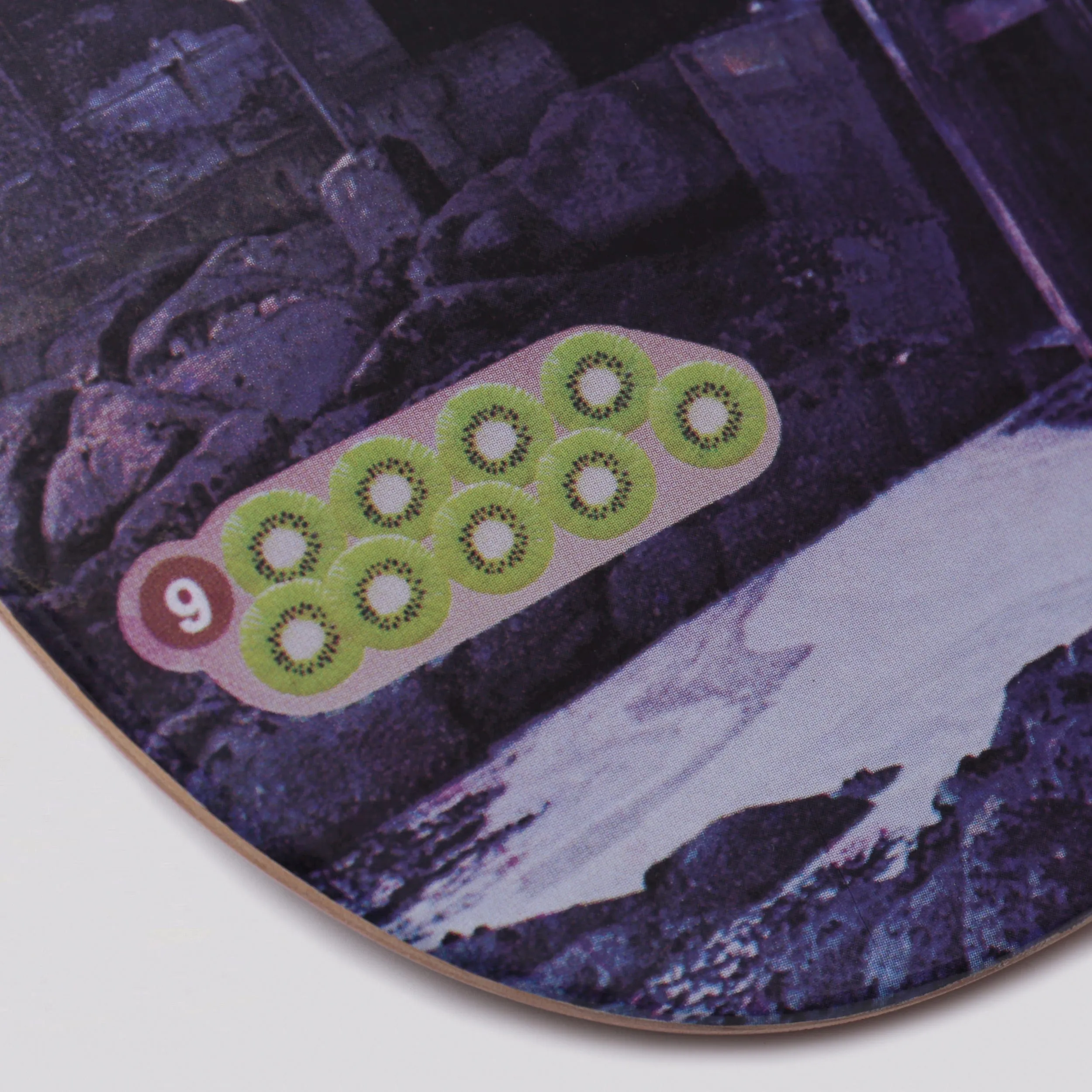 Slam City Skates X Oliver Payne 8.5 Afrozen Skateboard Deck