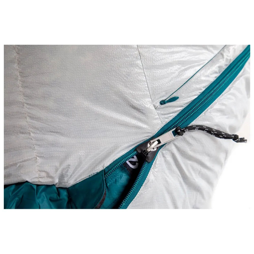 Sleeping bag Nemo ---Kayu Womens 15 Reg Aluminium Lagoon