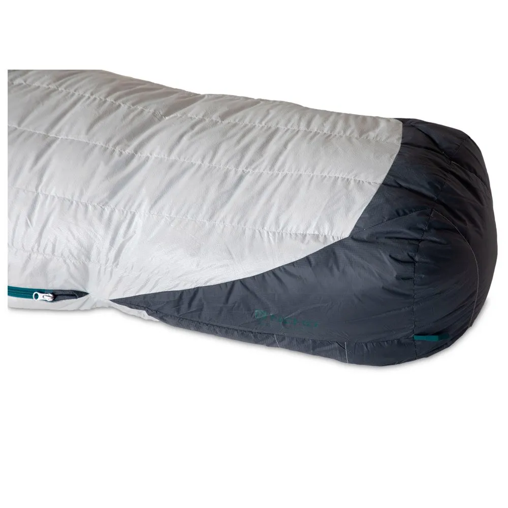 Sleeping bag Nemo ---Kayu Womens 15 Reg Aluminium Lagoon