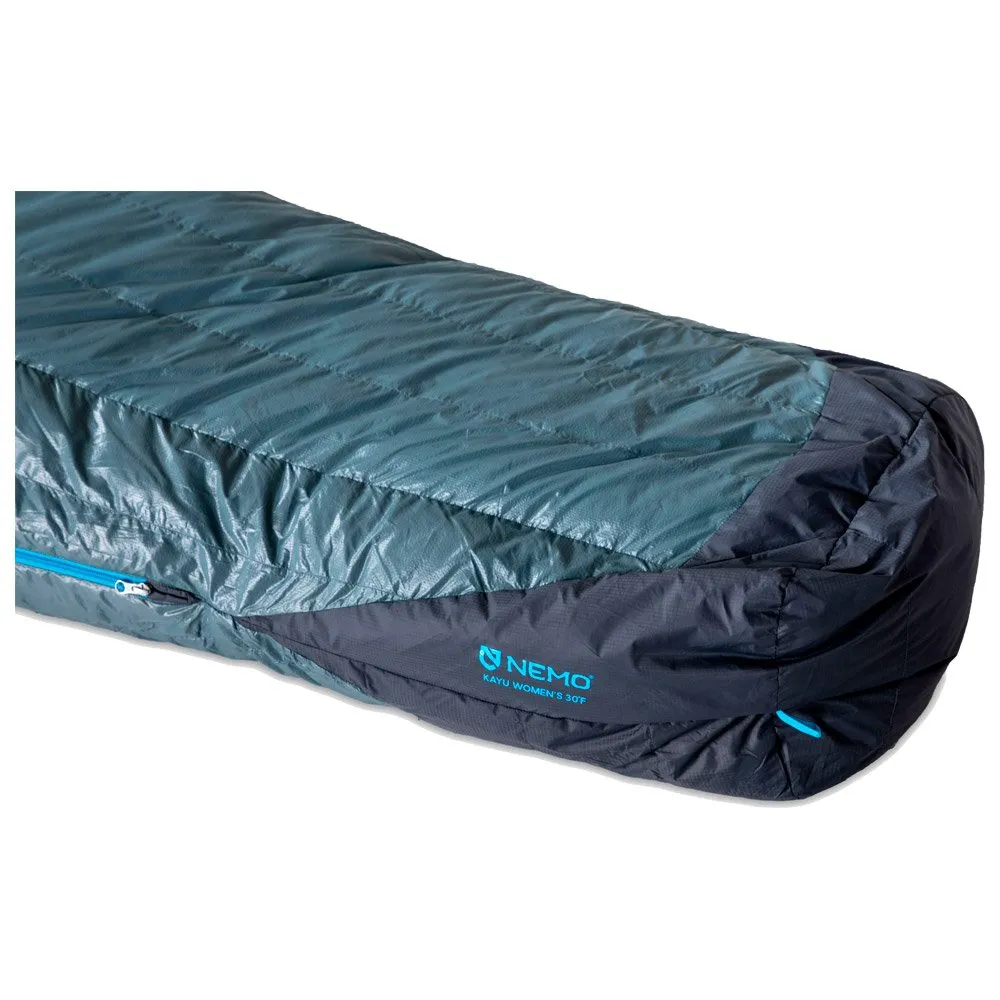 Sleeping bag Nemo ---Kayu Womens 30 Long Fortress Plasma