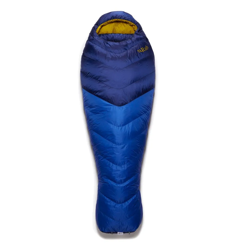 Sleeping bag RAB ---Neutrino 400 Long Left Nighfall Blue