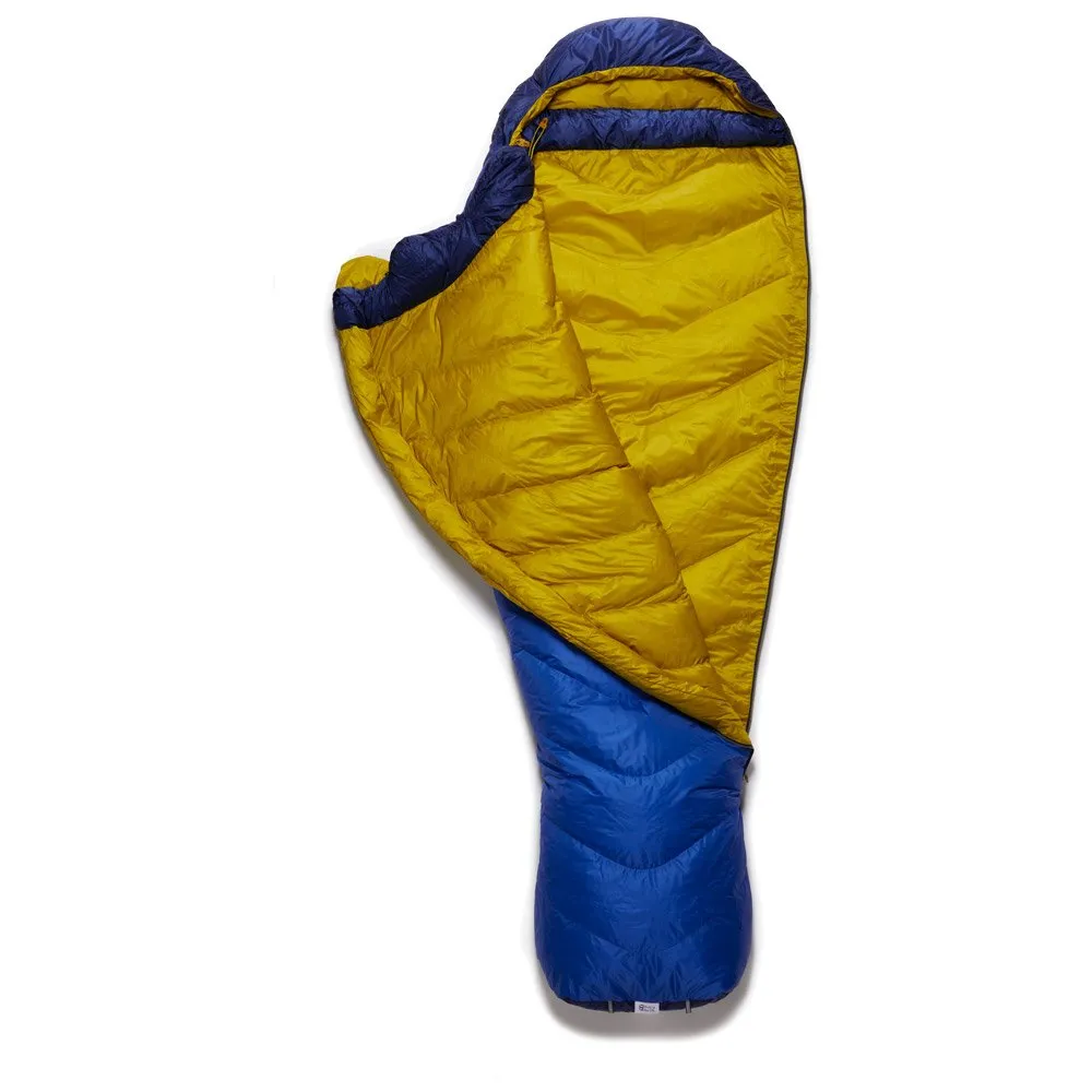 Sleeping bag RAB ---Neutrino 400 Long Left Nighfall Blue