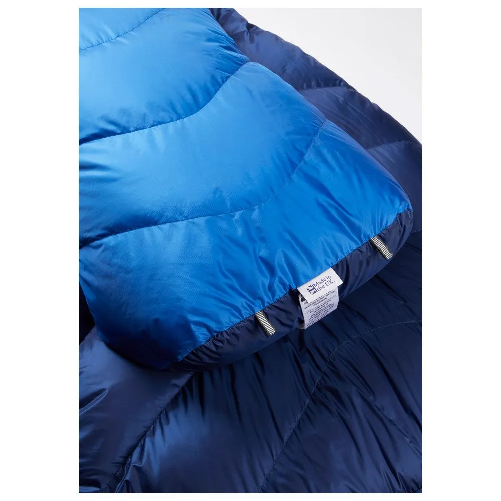 Sleeping bag RAB ---Neutrino 400 Long Left Nighfall Blue