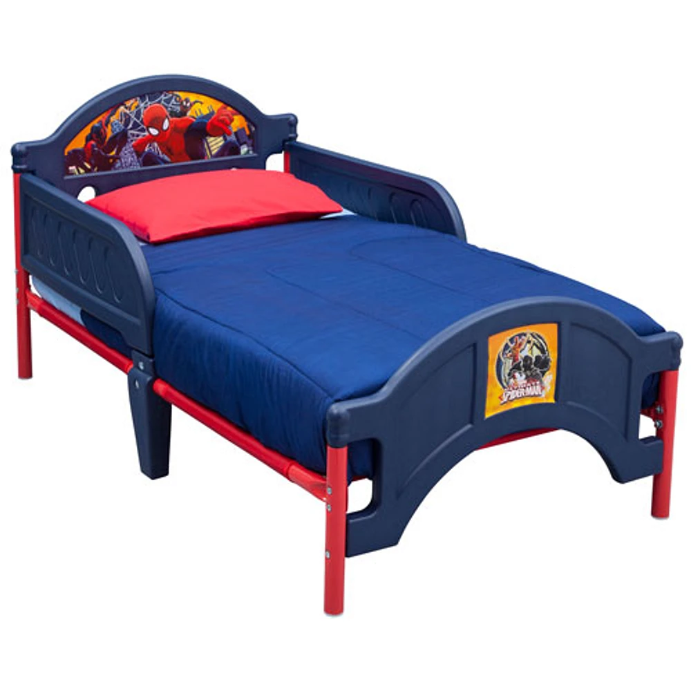 SPIDERMAN Marvel Spider-Man Kids Bed - Toddler - Blue