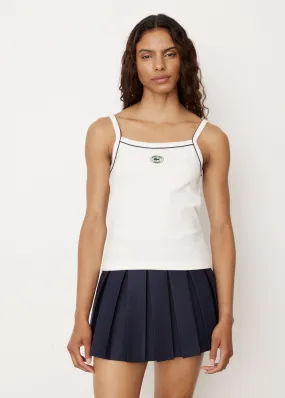 Sporty and Rich -  x Lacoste Pique Tank Top - Tank