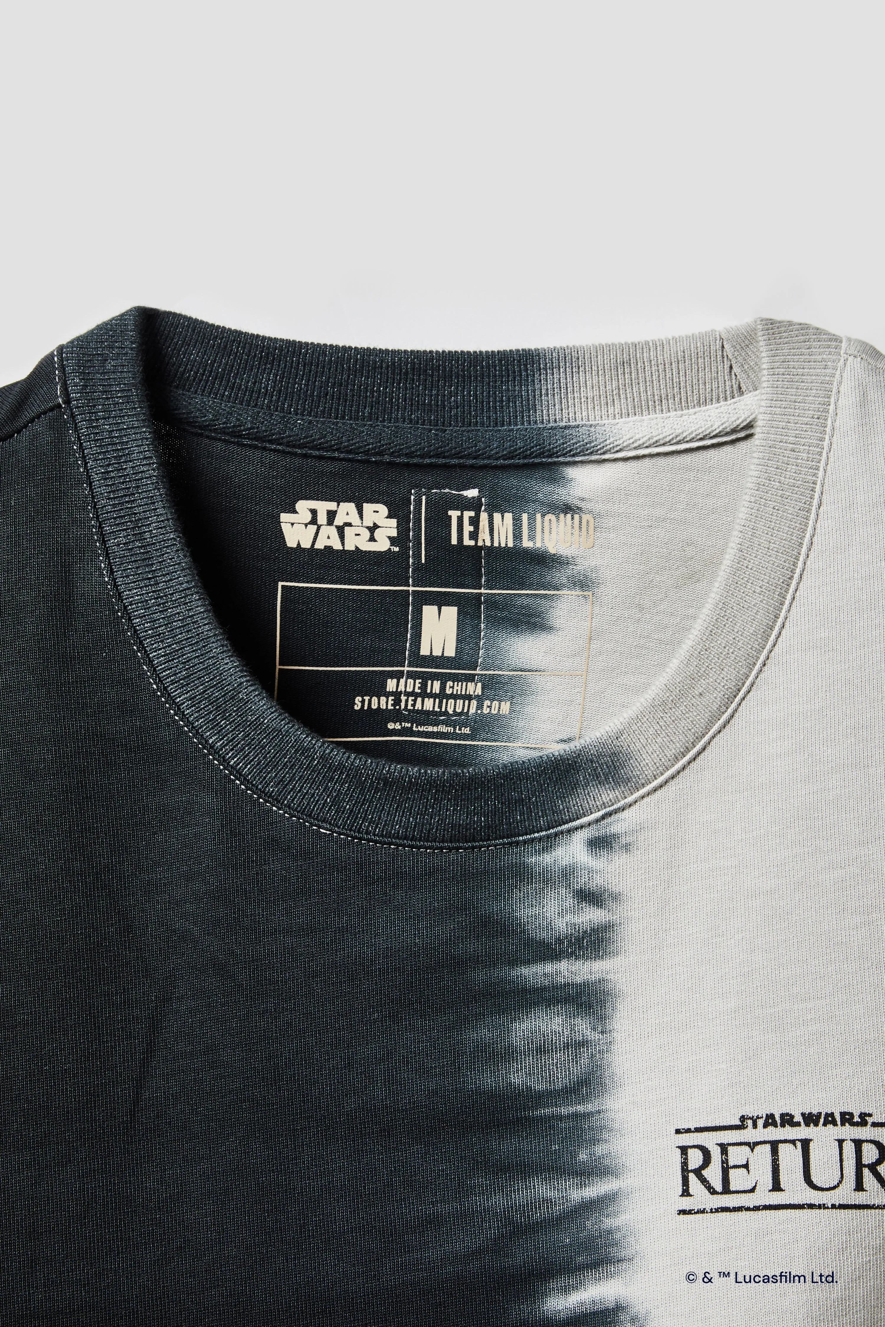 STAR WARS | TEAM LIQUID LIGHT VS DARK SPLIT DYE LONGSLEEVE