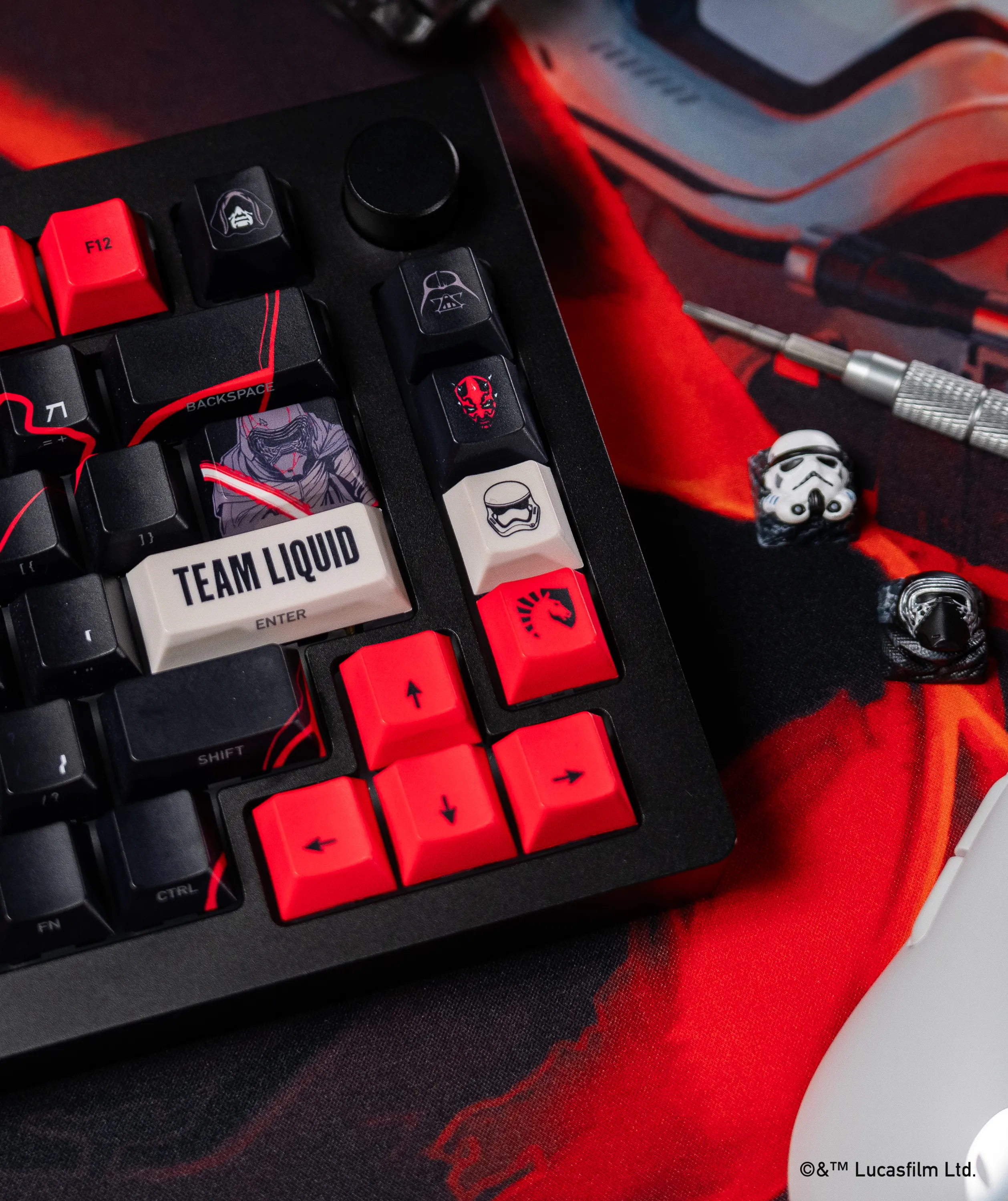 STAR WARS DARK SIDE KEYCAP SET