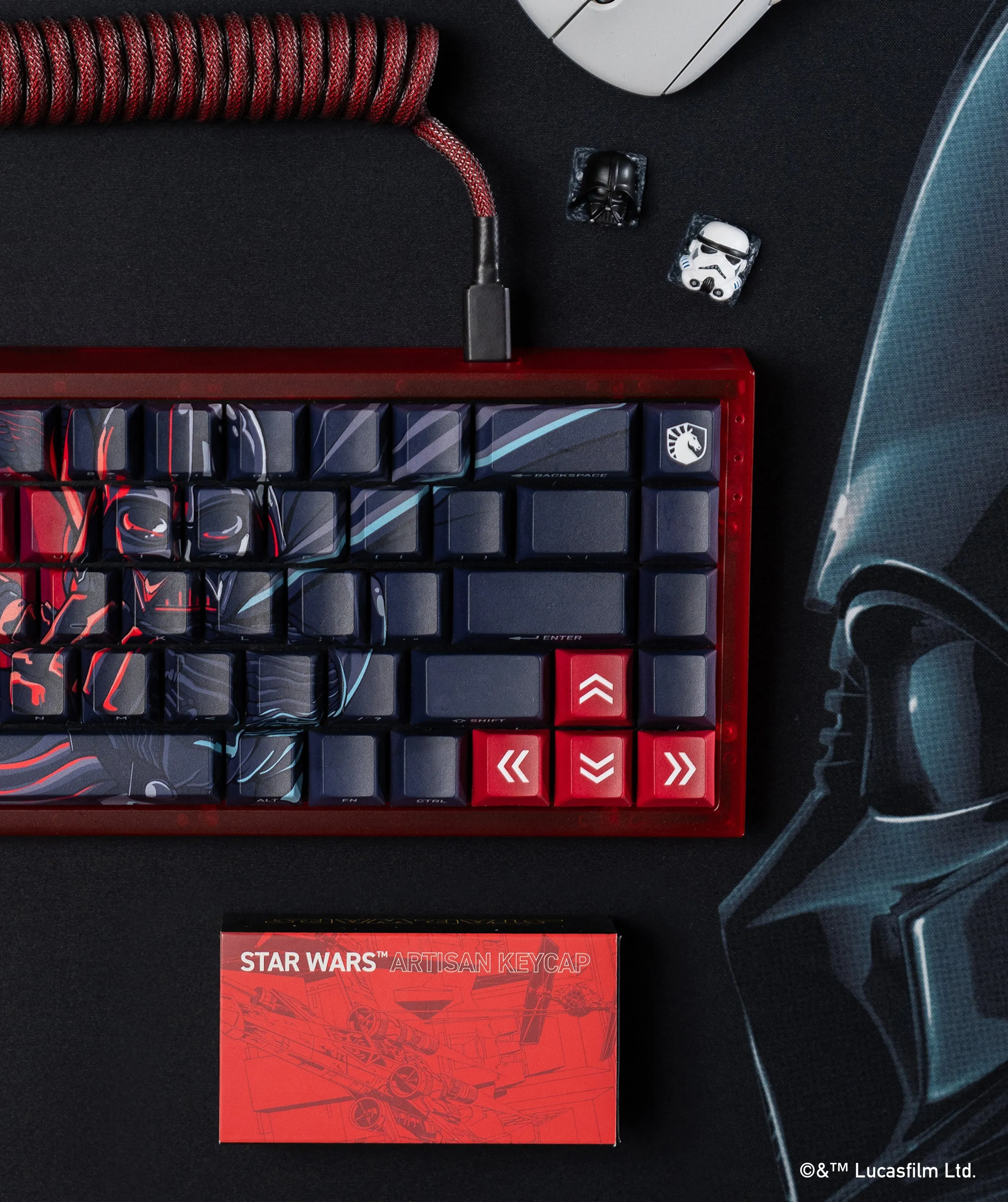 STAR WARS DARTH VADER KEYCAP SET