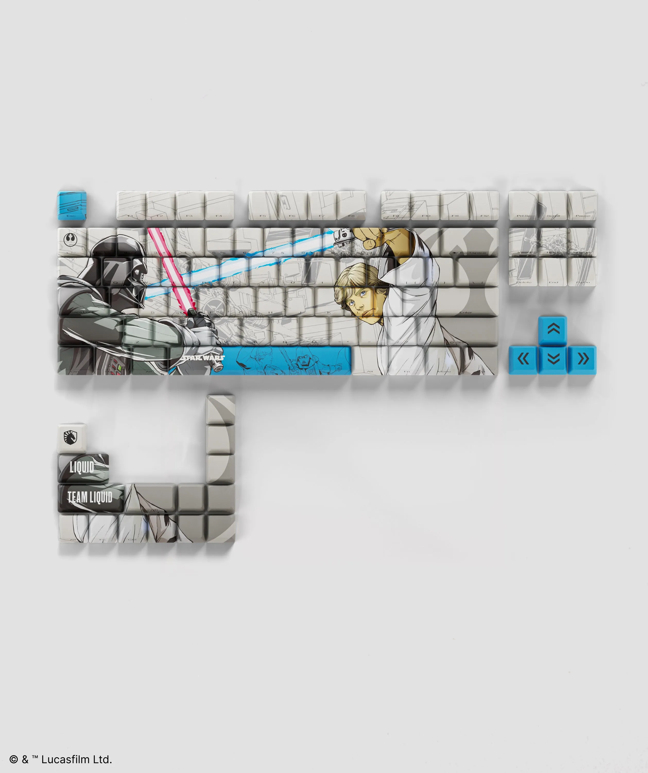 STAR WARS SKYWALKER KEYCAP SET