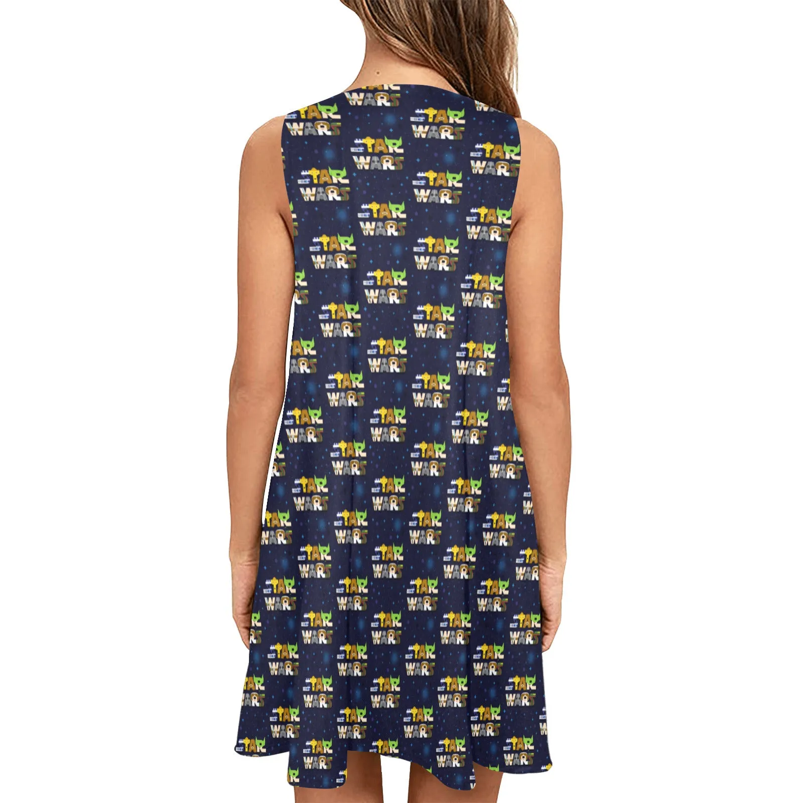 Star Wars Sleeveless A-Line Pocket Dress