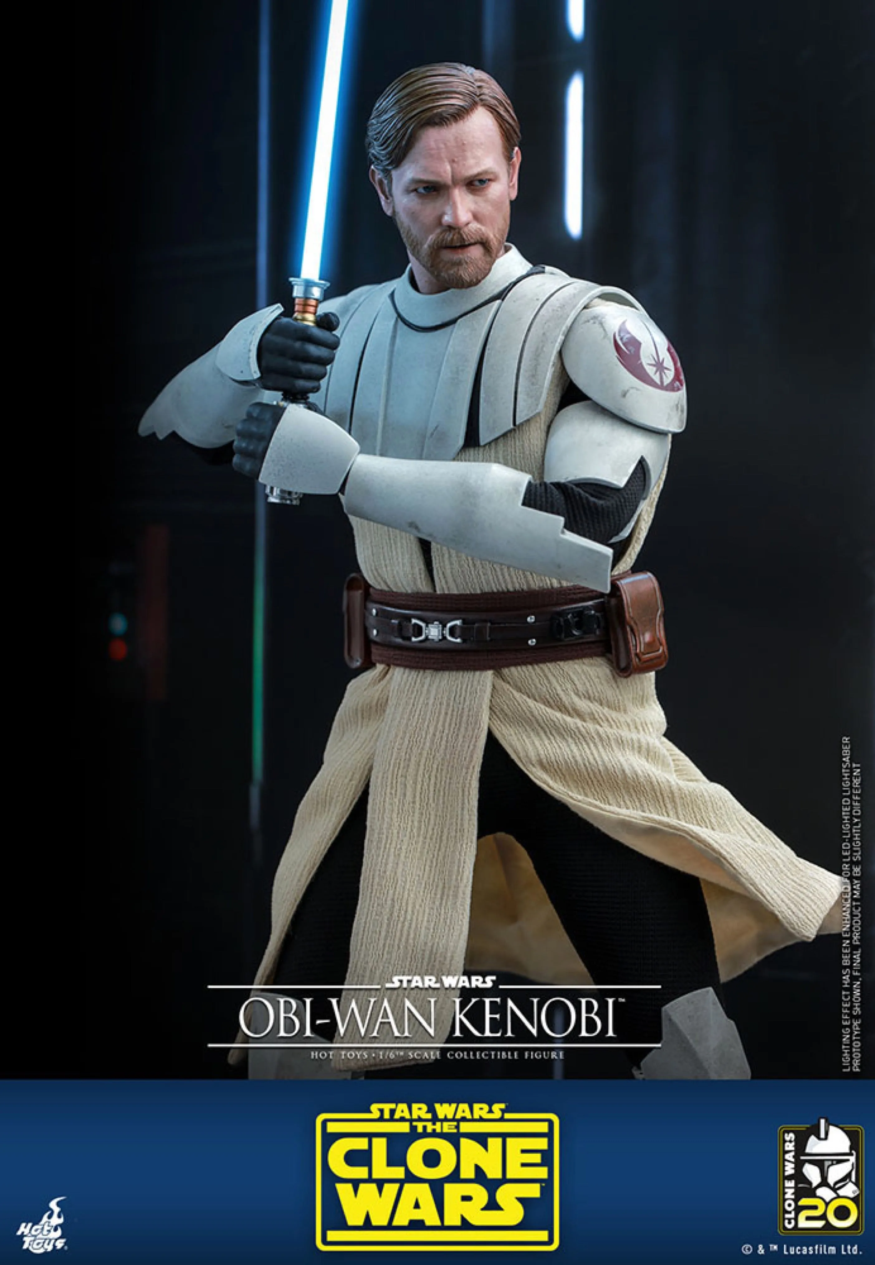 Star Wars - Star Wars The Clone Wars Obi-Wan Kenobi 1:6 - Action Figure