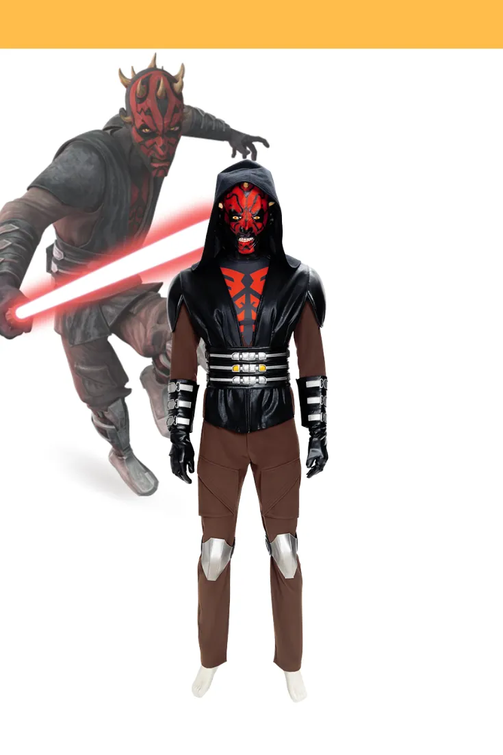 Star Wars The Clone Wars Darth Maul Cosplay Costume