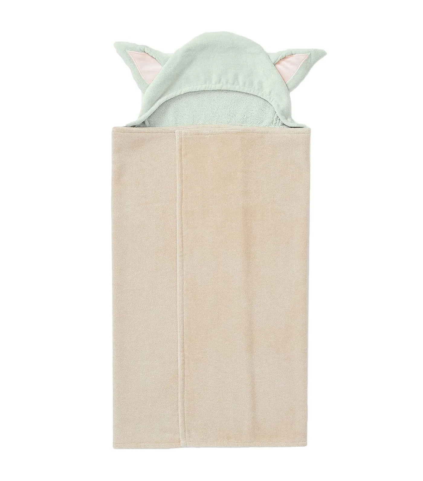 Star Wars The Mandalorian Grogu Baby Hooded Towel