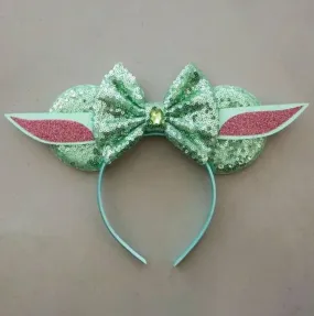 Star Wars Yoda Ears For Adults Headband Hair Accessory