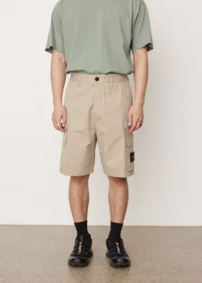 Stone Island -  Badge Cargo Shorts - Shorts