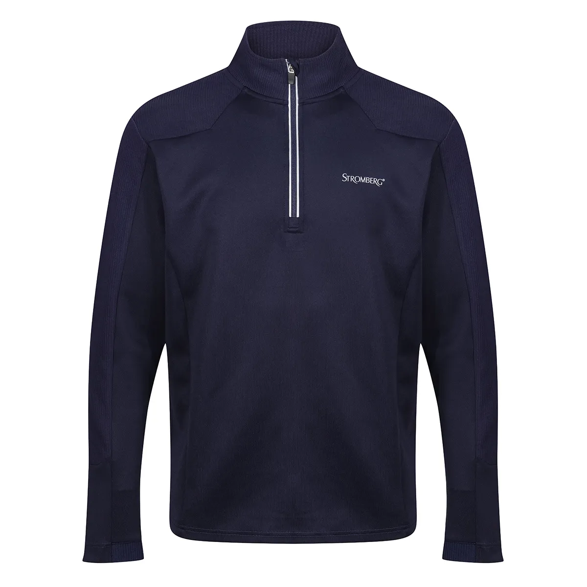 Stromberg Men's Textured Panel Half Zip Golf Midlayer