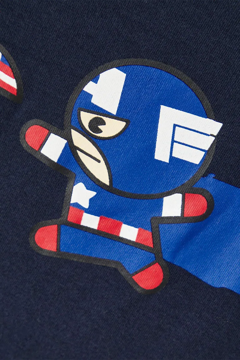 T-SHIRT BLU AVENGERS MARVEL