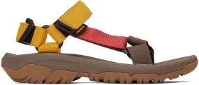 Teva Orange & Tan Hurricane XLT2 Sandals