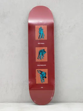 The National Skateboard Co Office Politics Deck (red)